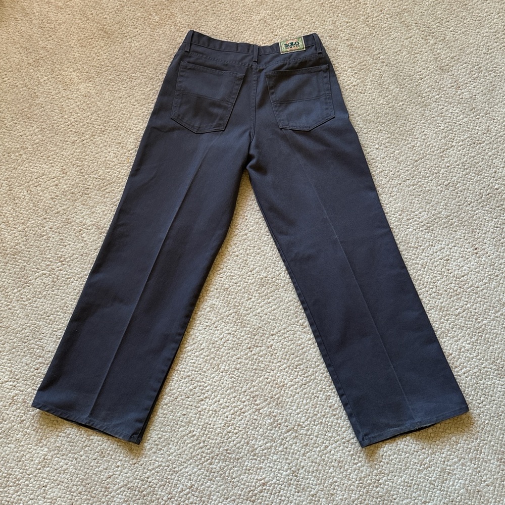 Vintage SOLO Semore Authentic Demin Grey Pants